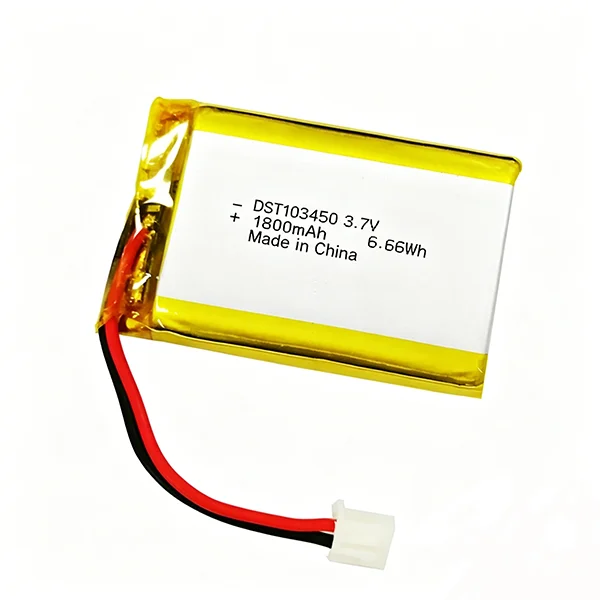 Lithium Polymer Battery 103450 3.7V 1800mAh