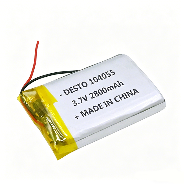 Lithium Polymer Battery 104055 3.7V 2800mAh
