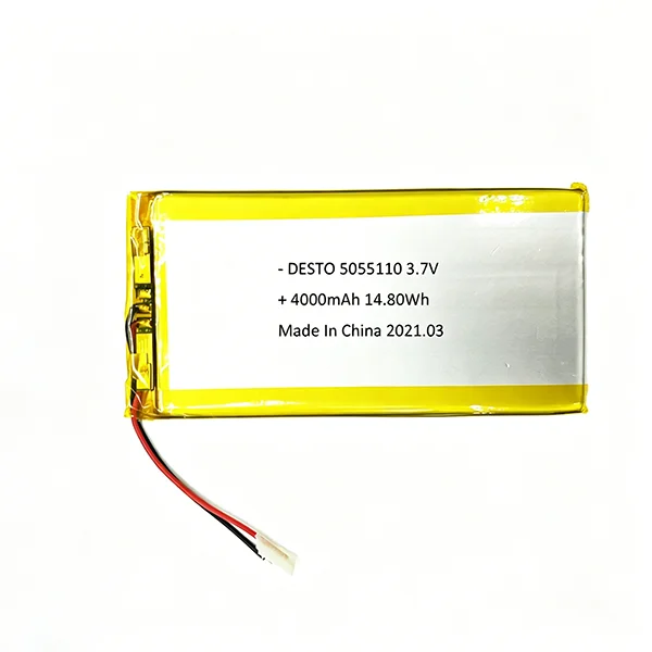 Lithium Polymer Battery 5055110 3.7V 4000mAh